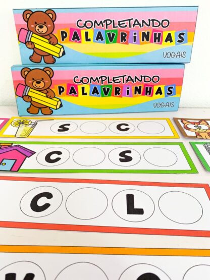 Completando Palavrinhas - Vogais - Imagem 5