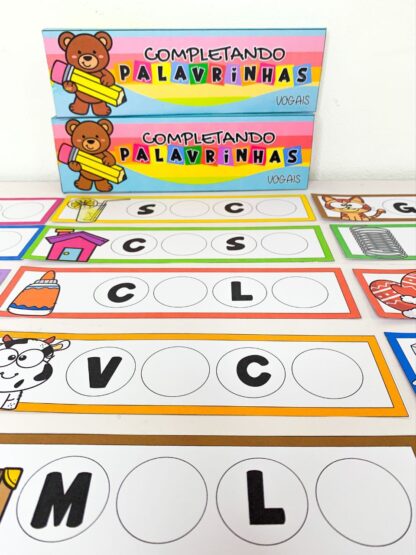 Completando Palavrinhas - Vogais - Imagem 8