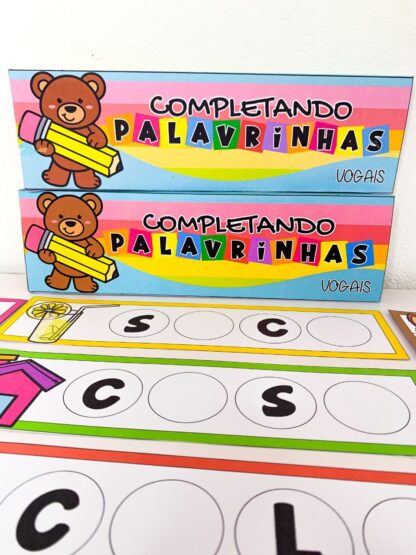 Completando Palavrinhas - Vogais - Imagem 10