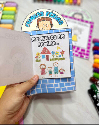 Livrinho Minhas férias - Imagem 6