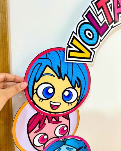 Decoração para Bambolê – Volta às Aulas Tema Divertidamente - Imagem 7