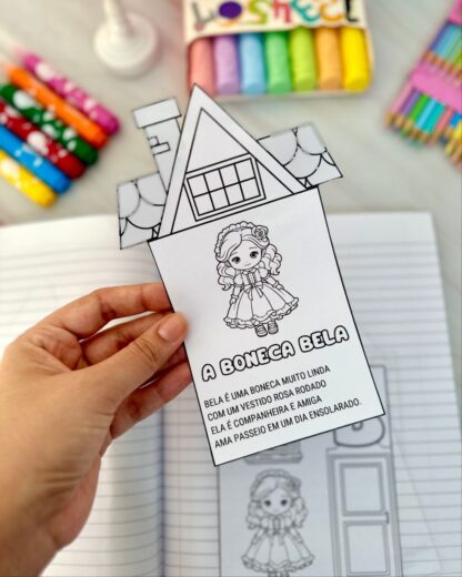 Casinhas do Alfabeto com Textos Rimados e Casinha Interativa - Imagem 4