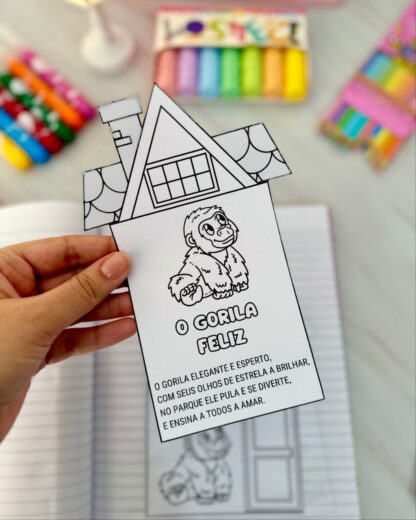 Casinhas do Alfabeto com Textos Rimados e Casinha Interativa - Imagem 9