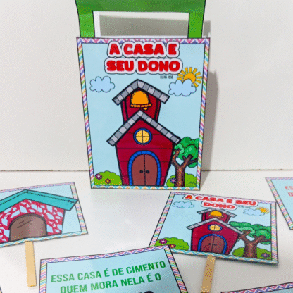 A casa e seu dono - palitoches - Imagem 5