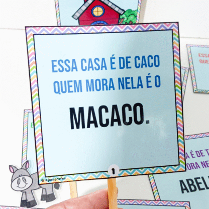 A casa e seu dono - palitoches - Imagem 3
