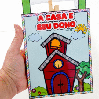 A casa e seu dono - palitoches