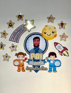 Painel Dia dos Pais- Estrela