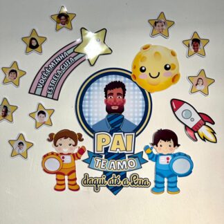 Painel Dia dos Pais- Estrela