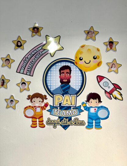 Painel Dia dos Pais- Estrela