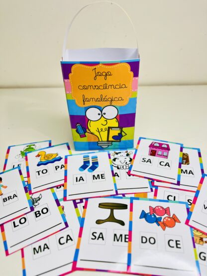Jogo Consciência Fonológica - Sílaba Desembaralhada