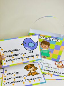 “Fluência na Leitura” com Atividades de Pausas e Maletinha de Brinde:
