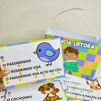 “Fluência na Leitura” com Atividades de Pausas e Maletinha de Brinde:
