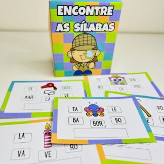 Encontre as Sílabas Corretas para Formar a Palavra – Aprendizado Interativo