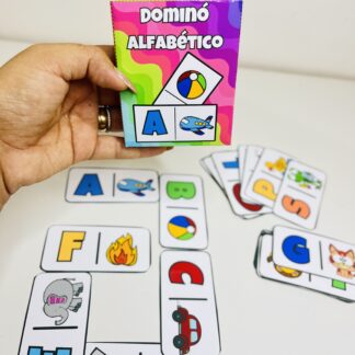 Dominó Alfabético – Aprendizado Divertido e Eficiente