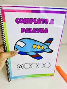 Apostila “Complete as Palavras”