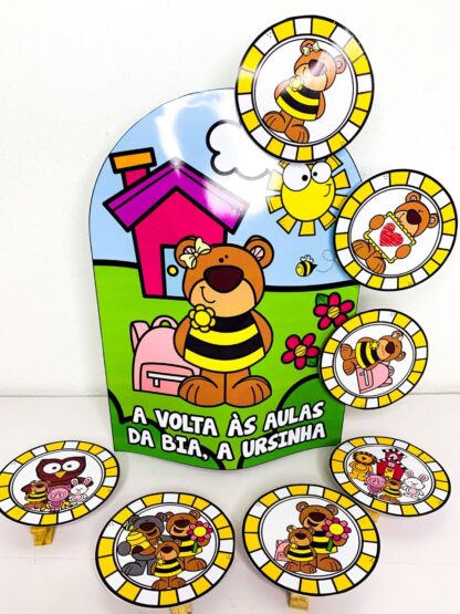 Luva Pedagógica Volta às Aulas – Bia, a Ursinha - Imagem 6