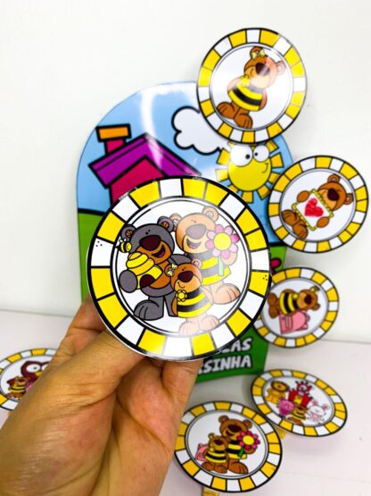 Luva Pedagógica Volta às Aulas – Bia, a Ursinha - Imagem 7