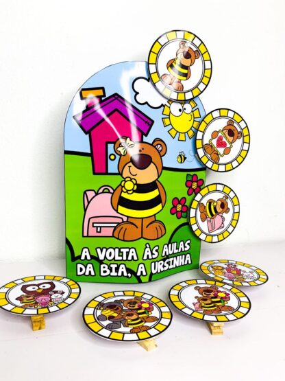 Luva Pedagógica Volta às Aulas – Bia, a Ursinha - Imagem 8