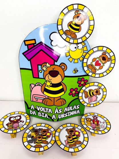 Luva Pedagógica Volta às Aulas – Bia, a Ursinha - Imagem 10