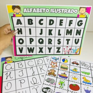 Alfabeto Ilustrado: Aprendizado Visual