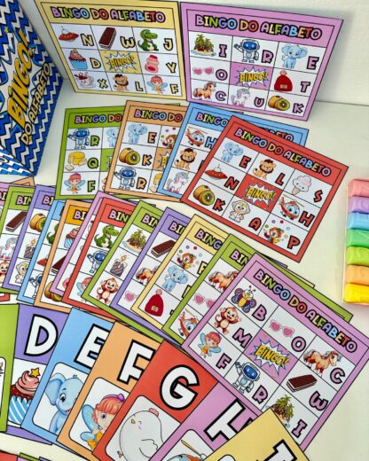 BINGO DO ALFABETO - Imagem 9