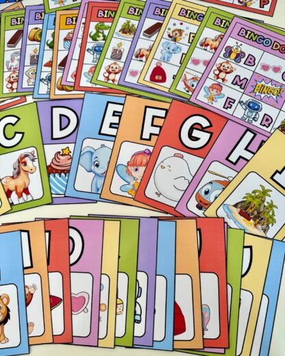 BINGO DO ALFABETO - Imagem 11