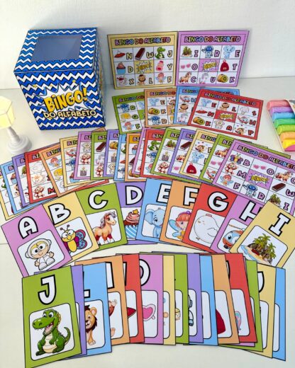 BINGO DO ALFABETO - Imagem 13