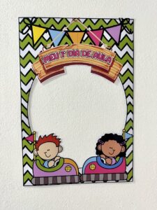 Painel Volta às Aulas – Tema Parque de Diversões