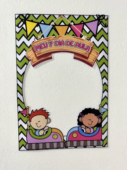 Painel Volta às Aulas – Tema Parque de Diversões