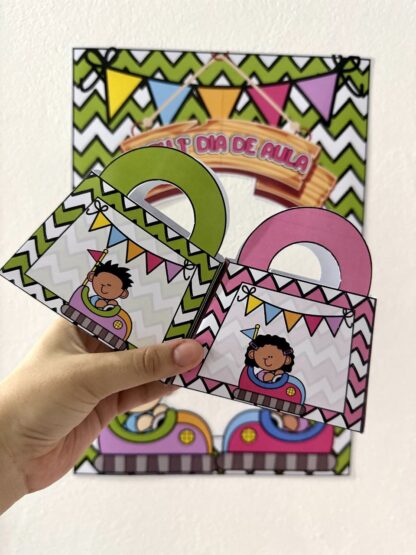 Painel Volta às Aulas – Tema Parque de Diversões - Imagem 7