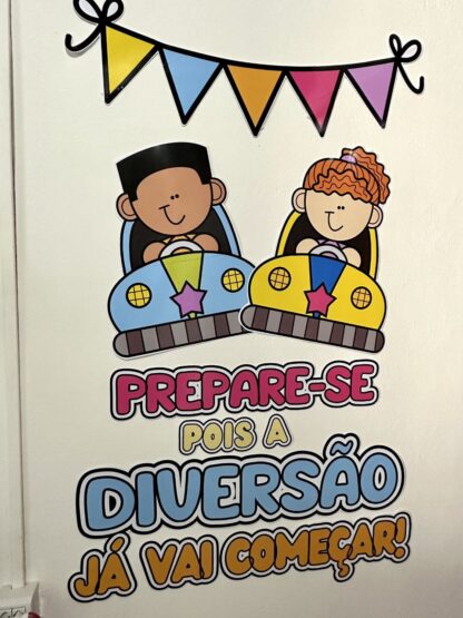 Painel Volta às Aulas – Tema Parque de Diversões - Imagem 10