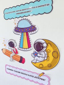 PAINEL VOLTA AS AULAS ASTRONAUTA