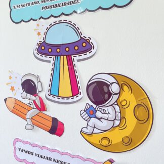 PAINEL VOLTA AS AULAS ASTRONAUTA