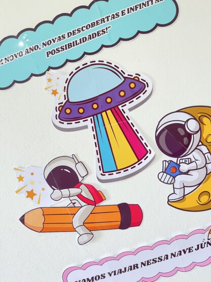 PAINEL VOLTA AS AULAS ASTRONAUTA - Imagem 2