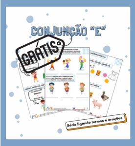 Caderno de Atividades: Conjunção E (gratuito)