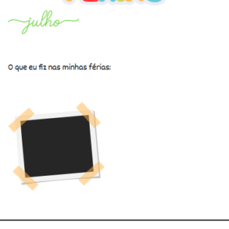 Registro das minhas férias