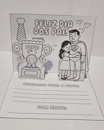 CARTÃO 3D DIA DOS PAIS - Imagem 4