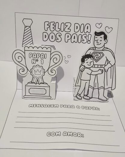 CARTÃO 3D DIA DOS PAIS - Imagem 6