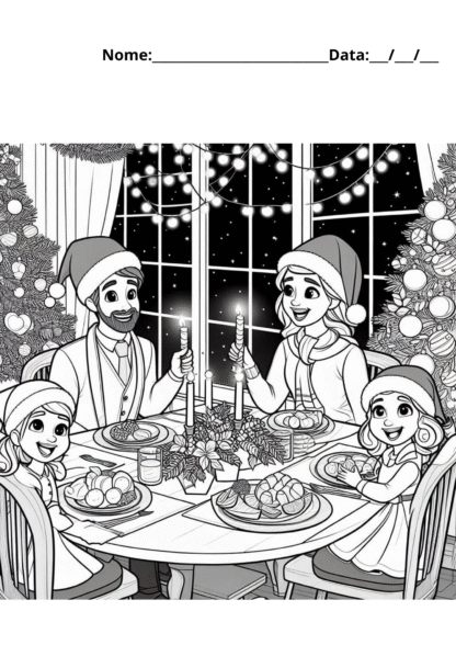 CADERNO DE COLORIR DE NATAL - Imagem 2