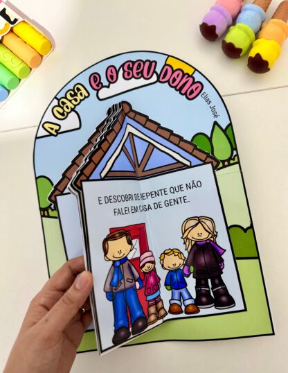 Luva interativa com o Poema: A Casa e o seu dono - Imagem 7