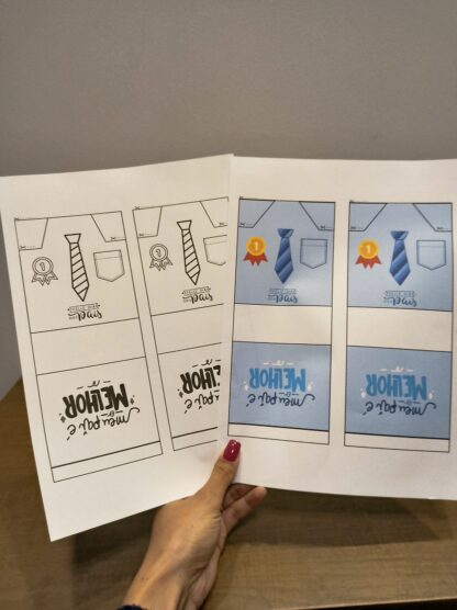 Porta-bombom criativo em formato de camisa para o Dia dos Pais! - Imagem 5