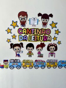 Painel Cantinho da Leitura