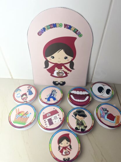 LUVA CHAPEUZINHO VERMELHO