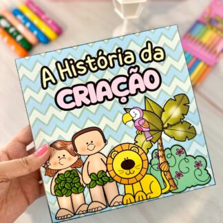 LIVRO NA CAIXA “A HISTÓRIA DA CRIAÇÃO”