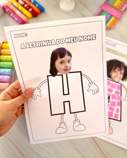 ATIVIDADE “A LETRINHA DO MEU NOME” - Imagem 8