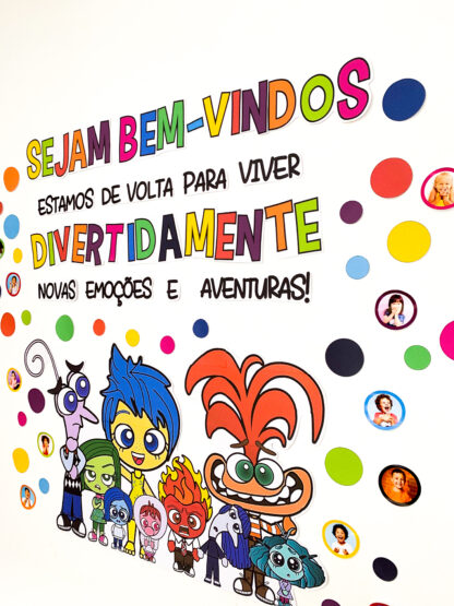 Painel Volta às aulas - Divertidamente - Imagem 5