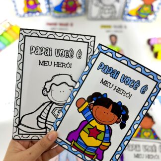 Kit Dia dos Pais tema Herói