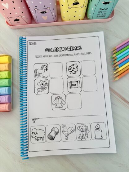 Apostila de Atividades para Trabalhar Rimas - Imagem 4