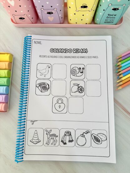 Apostila de Atividades para Trabalhar Rimas - Imagem 6