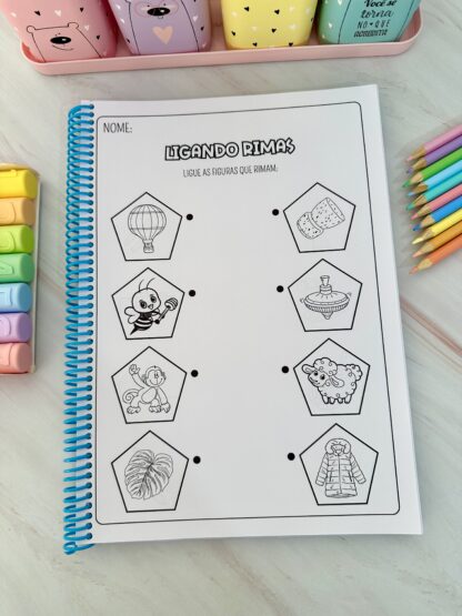 Apostila de Atividades para Trabalhar Rimas - Imagem 7